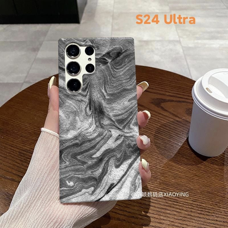 Samsung S24 Ultra এর জন্য প্রিমিয়াম মার্বেল ডিজাইন কেস